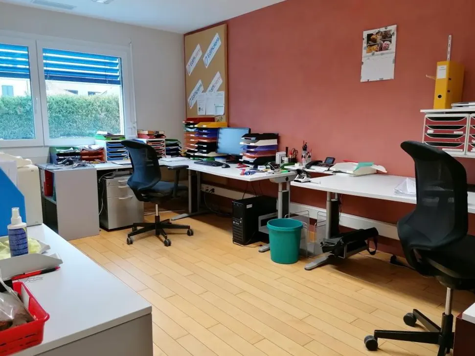 Chambre dans une villa avant transformation en salle de bain