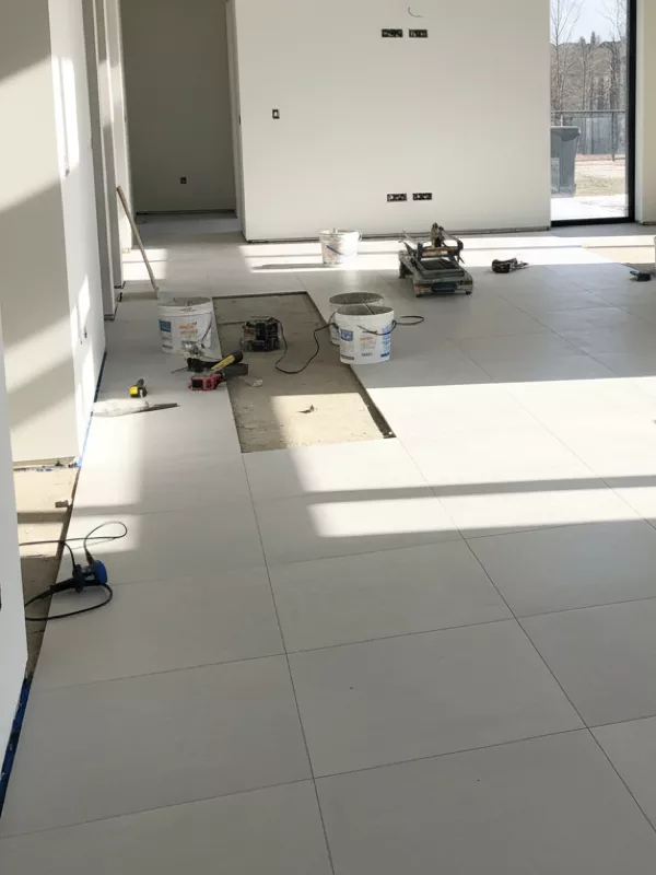 Pose de carrelage et faïence à Fribourg par GoldenHome