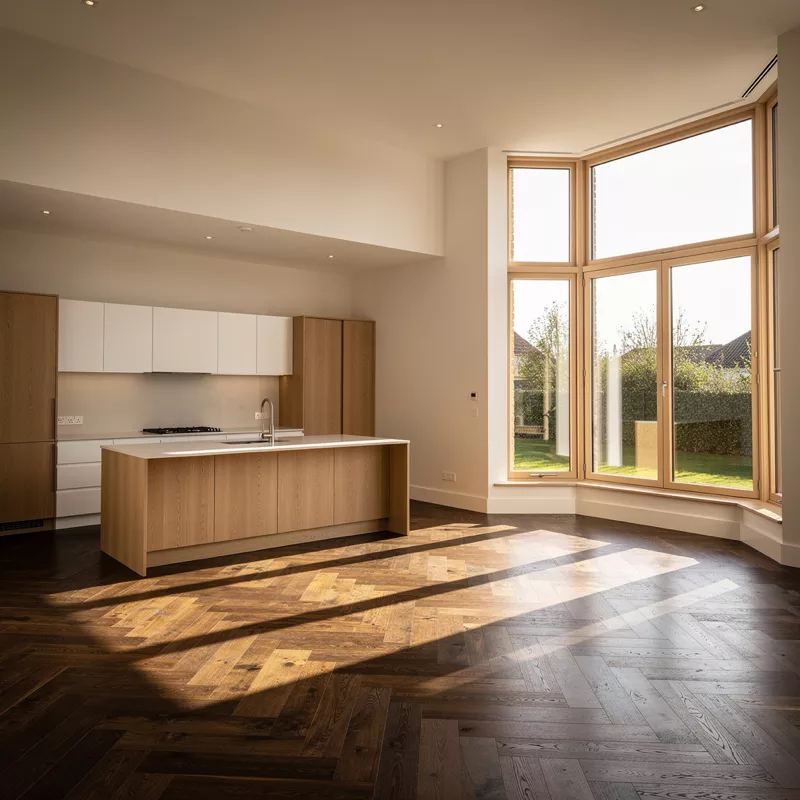 Salle de bain en cours de montage
