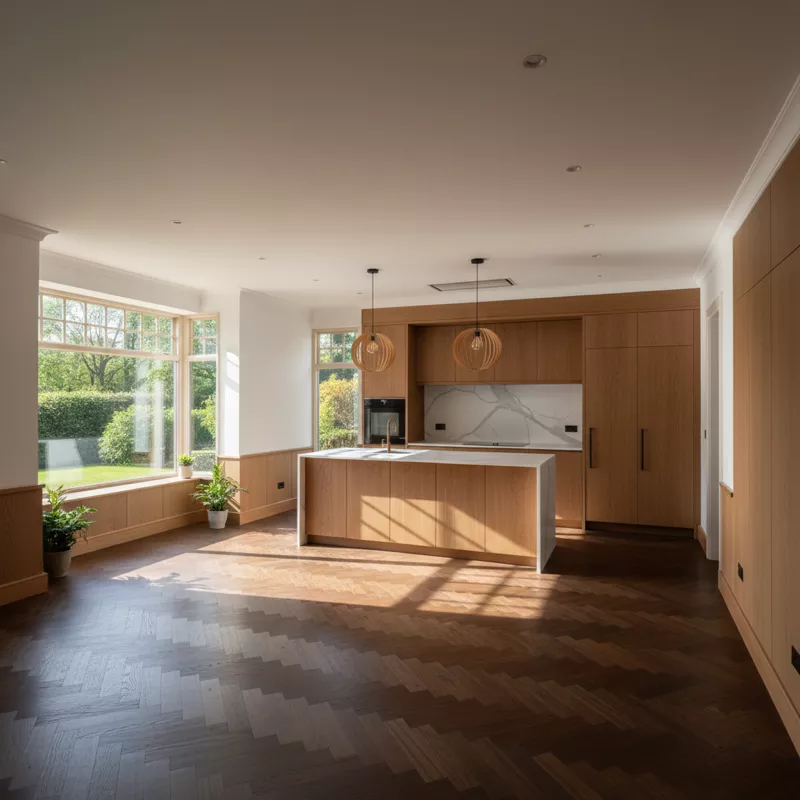 Salle de bain en cours de montage