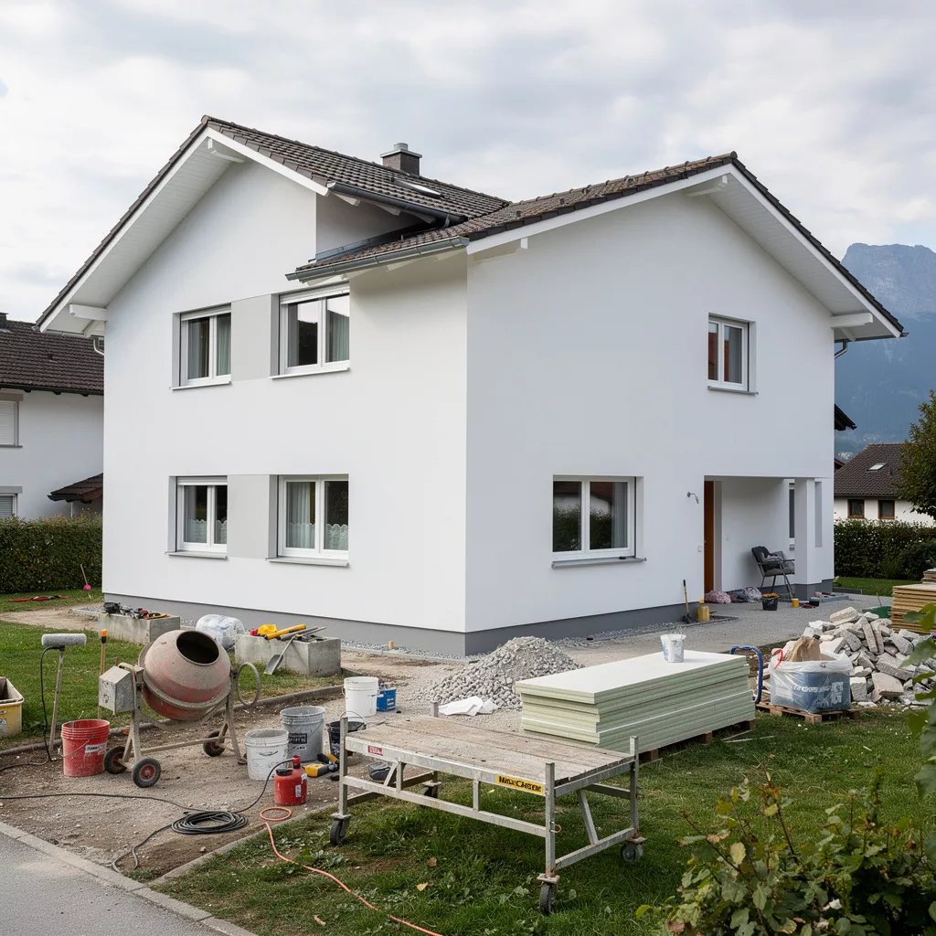 Rénovation de villa dans le canton de Fribourg par GoldenHome