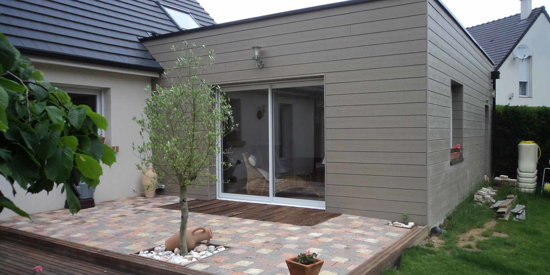 agrandissement ossature bois nouvelle piece ossature bois