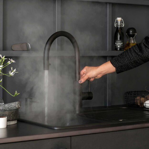 Quooker eau filtrée, gazeuse et bouillante