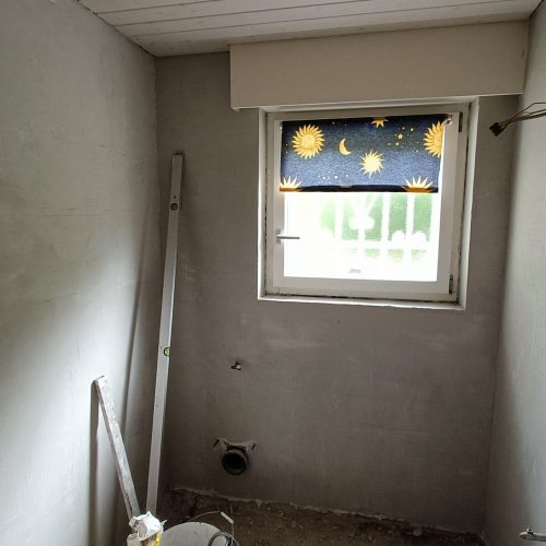 Rénovation salle de bain Marly - Travaux en cours